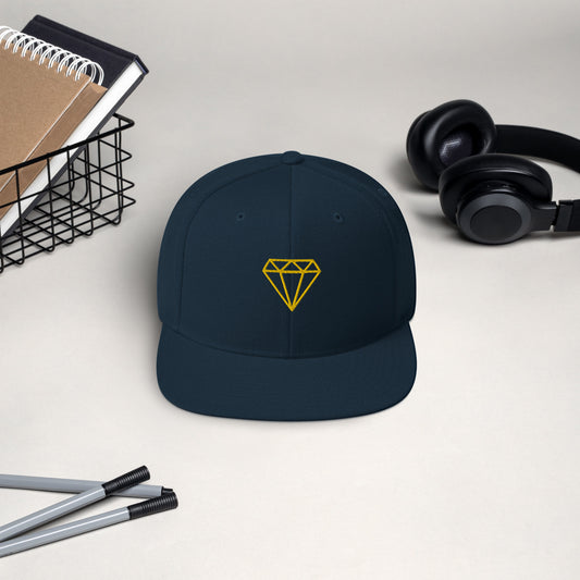 Snapback-hoed Snapback-hoed borduurwerk ontwerp print meerkleurige diamant