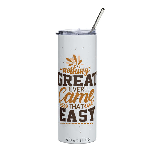 Stainless steel tumbler