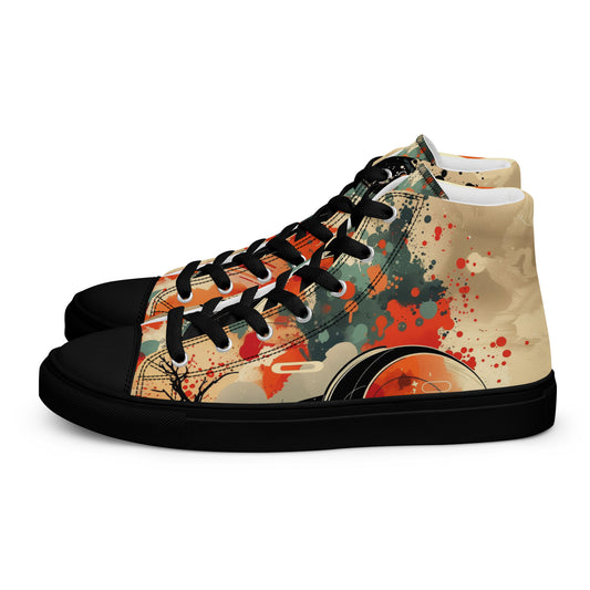 Women’s high top canvas shoes