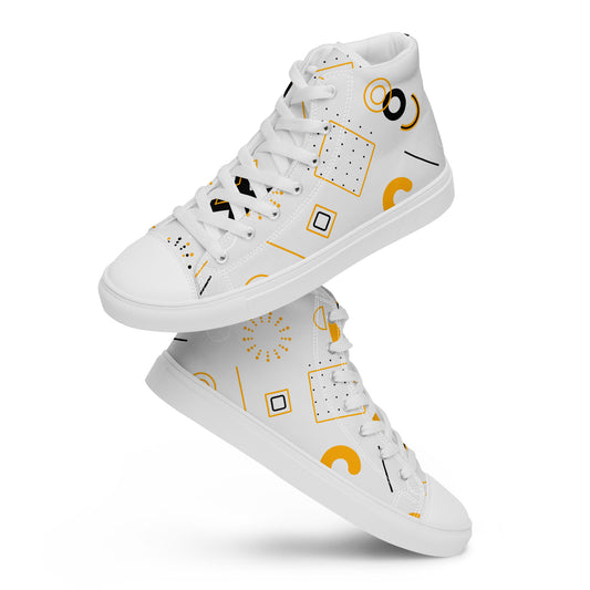 Women’s high top canvas shoes