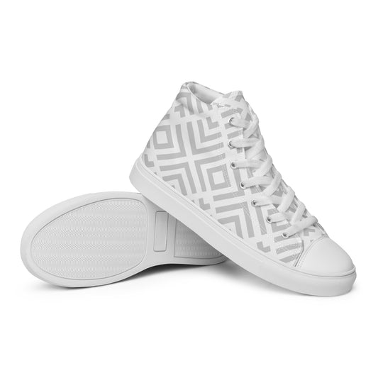 Women’s high top canvas shoes